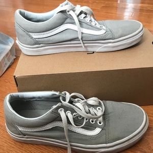 light gray old school vans